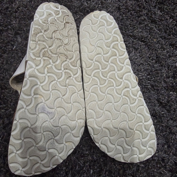White Birkenstock Women's Sandals - Picture 3 of 7